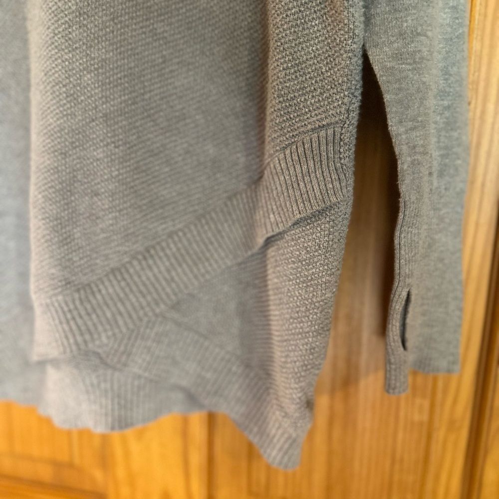 Dakini Gray Sweater Soft Knit with Hood - Picture 2 of 4